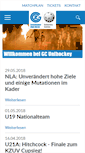 Mobile Screenshot of gc-unihockey.ch